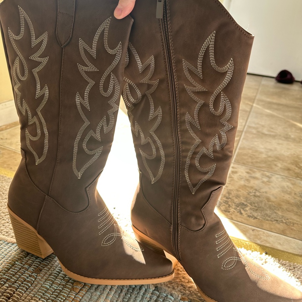 Brown Cowboy Boots